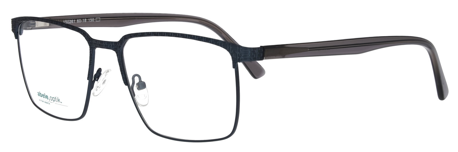 Das Bild zeigt die Abele Optik Fassung 150261 für Herren leicht seitlich.